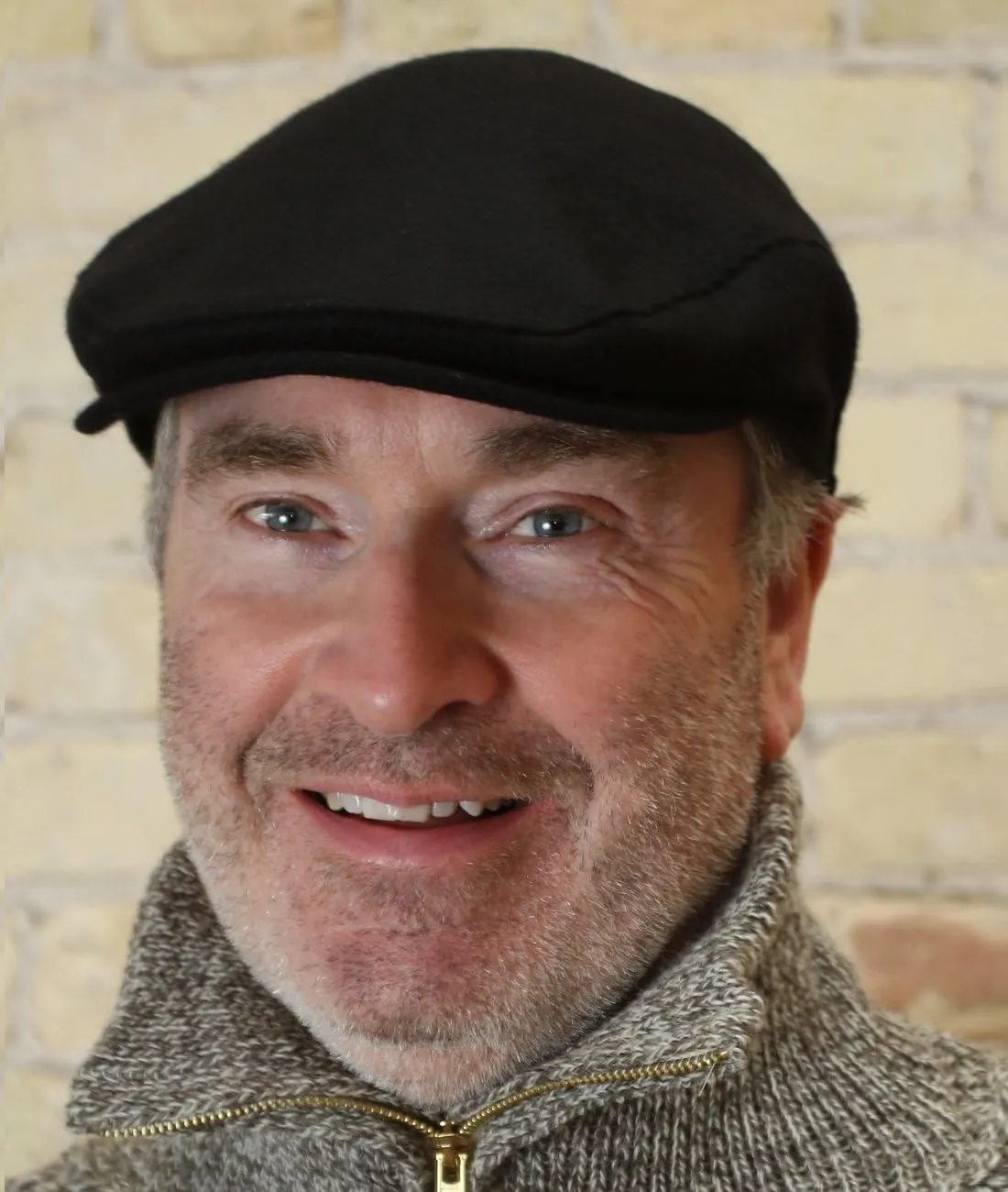 Irish Newsboy Flat Cap for Men Made in Ireland, 100% Irish Wool