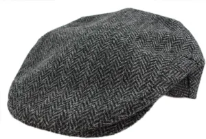 Irish Newsboy Flat Cap for Men Made in Ireland, 100% Irish Wool