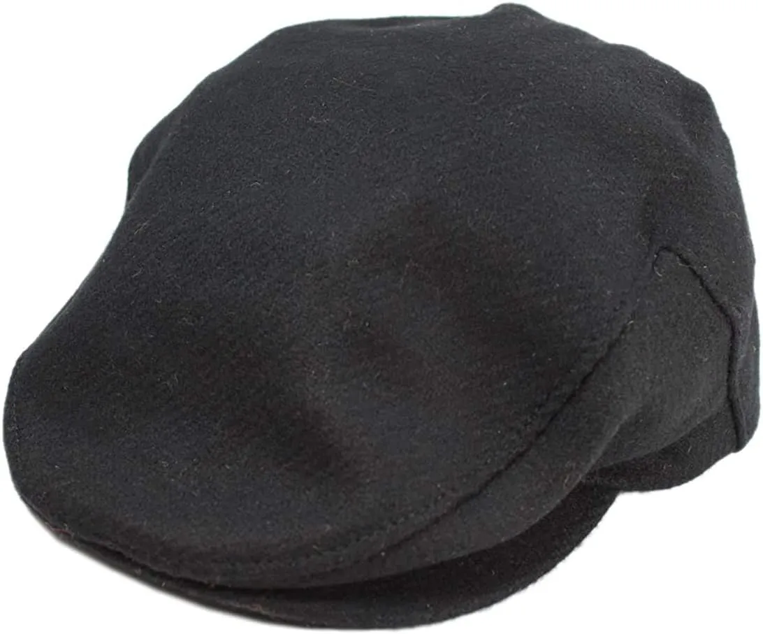 Irish Newsboy Flat Cap for Men Made in Ireland, 100% Irish Wool