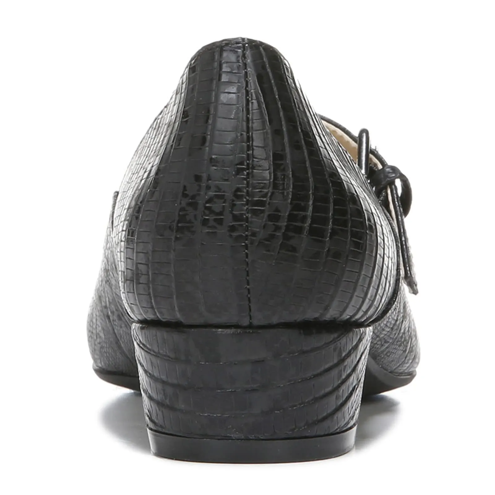 Jane Toe Florencia Fashion Naturalizer Buckle Black 10 Top value Pumps Lizard Retro-inspired Mary Pointed