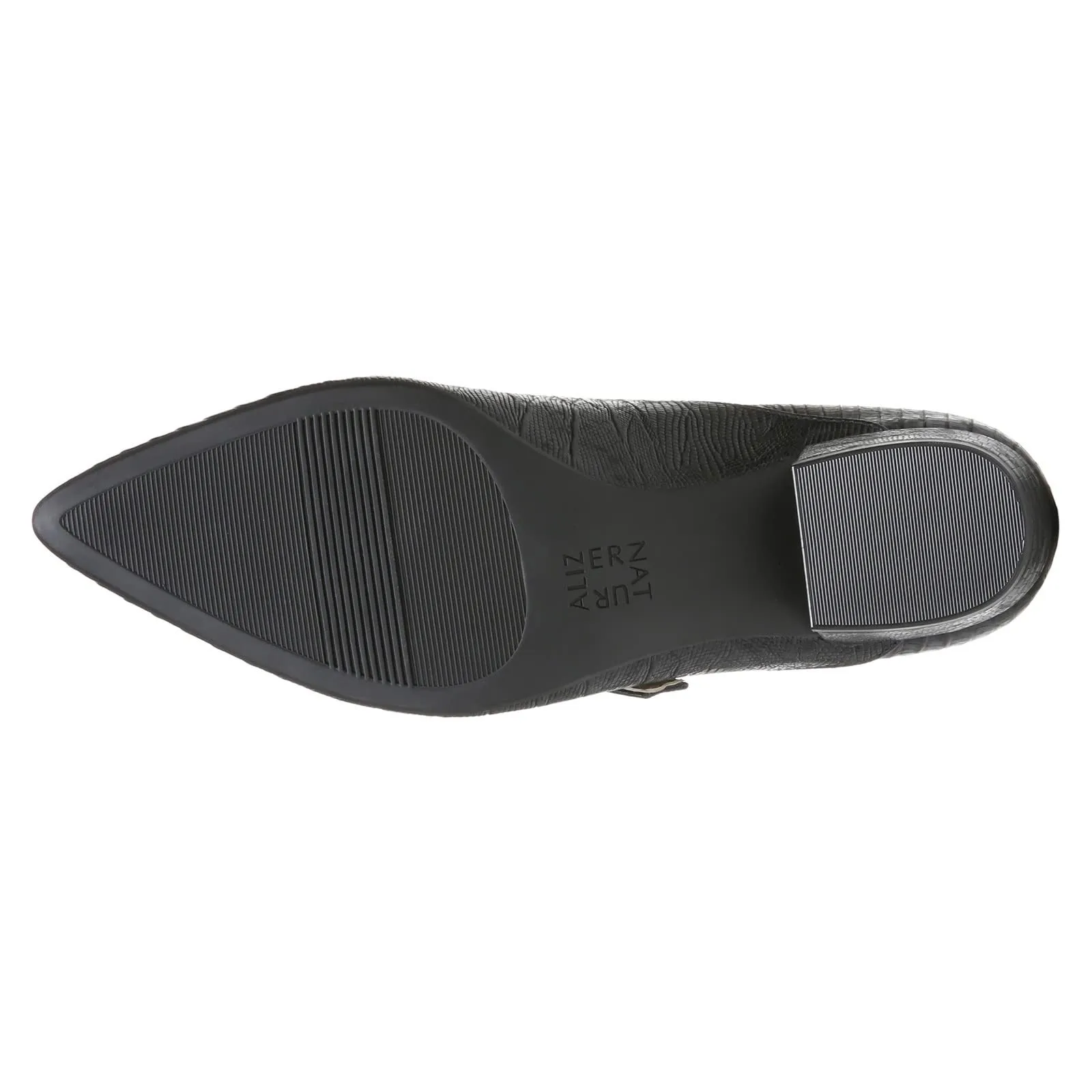 Jane Toe Florencia Fashion Naturalizer Buckle Black 10 Top value Pumps Lizard Retro-inspired Mary Pointed