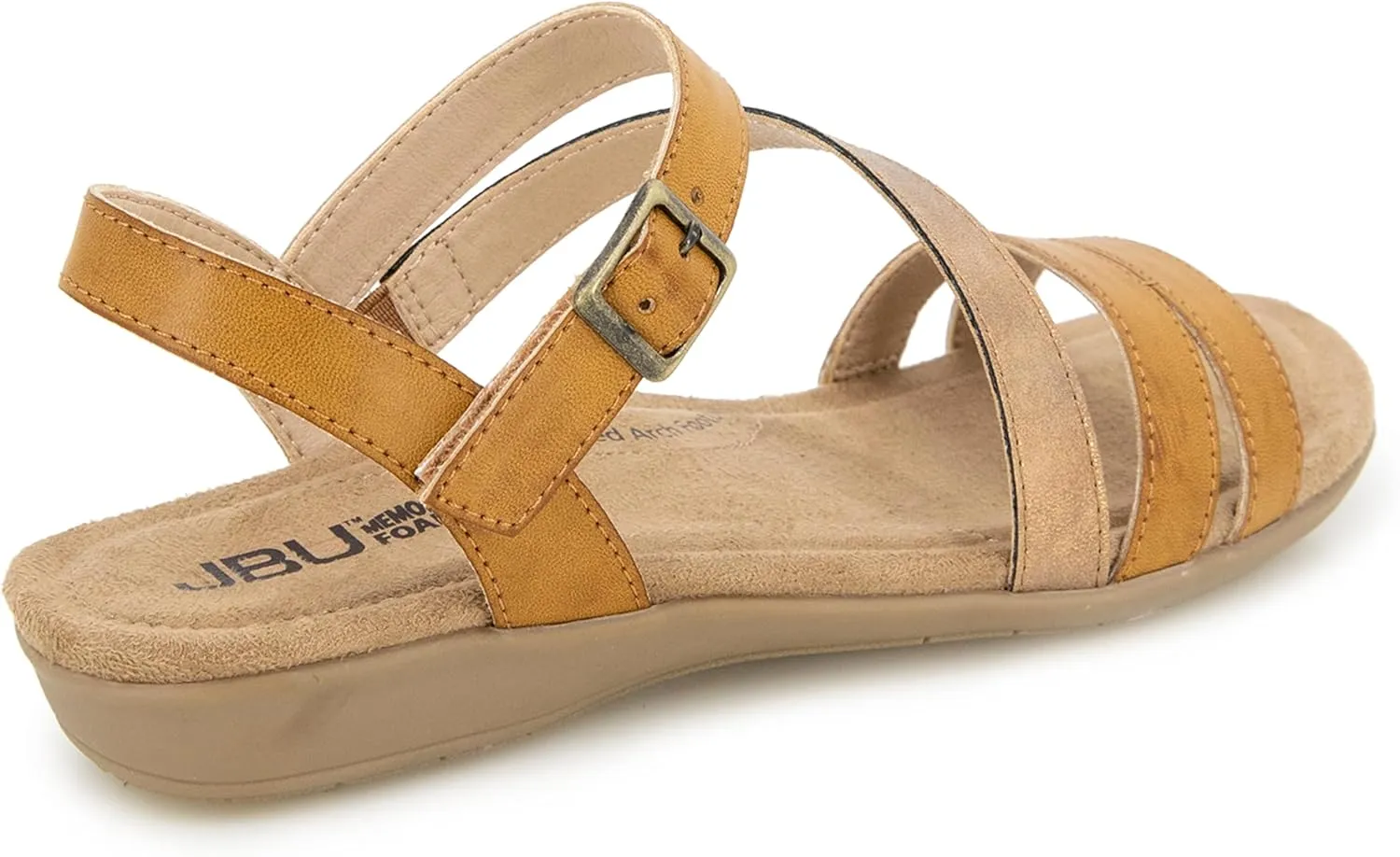 JBU Women's Fashion Flat Sandal