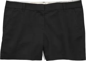 J.Crew Mercantile Women's 5" Classic Chino Short (2, Black)