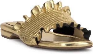 Jessica Simpson Womens CAMESSA Slip On Open Toe Slide Sandals