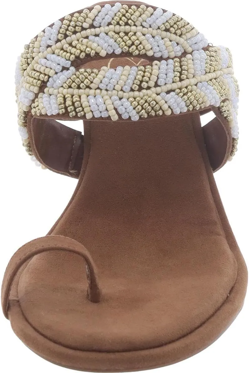 Jessica Simpson Womens Rixei Beaded Faux Suede Heels