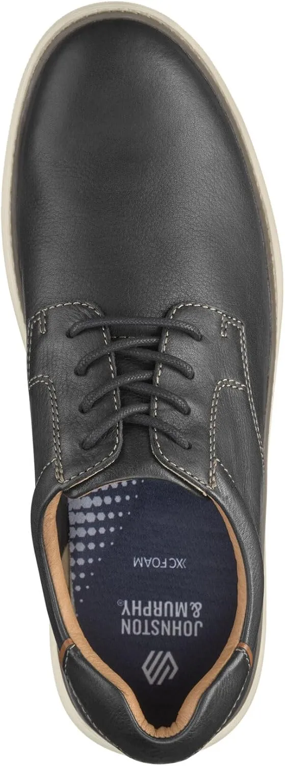 Johnston & Murphy McGuffey 2 Plain Toe, Men’s Fashion Dress Sneakers, Casual Leather Shoes for Men