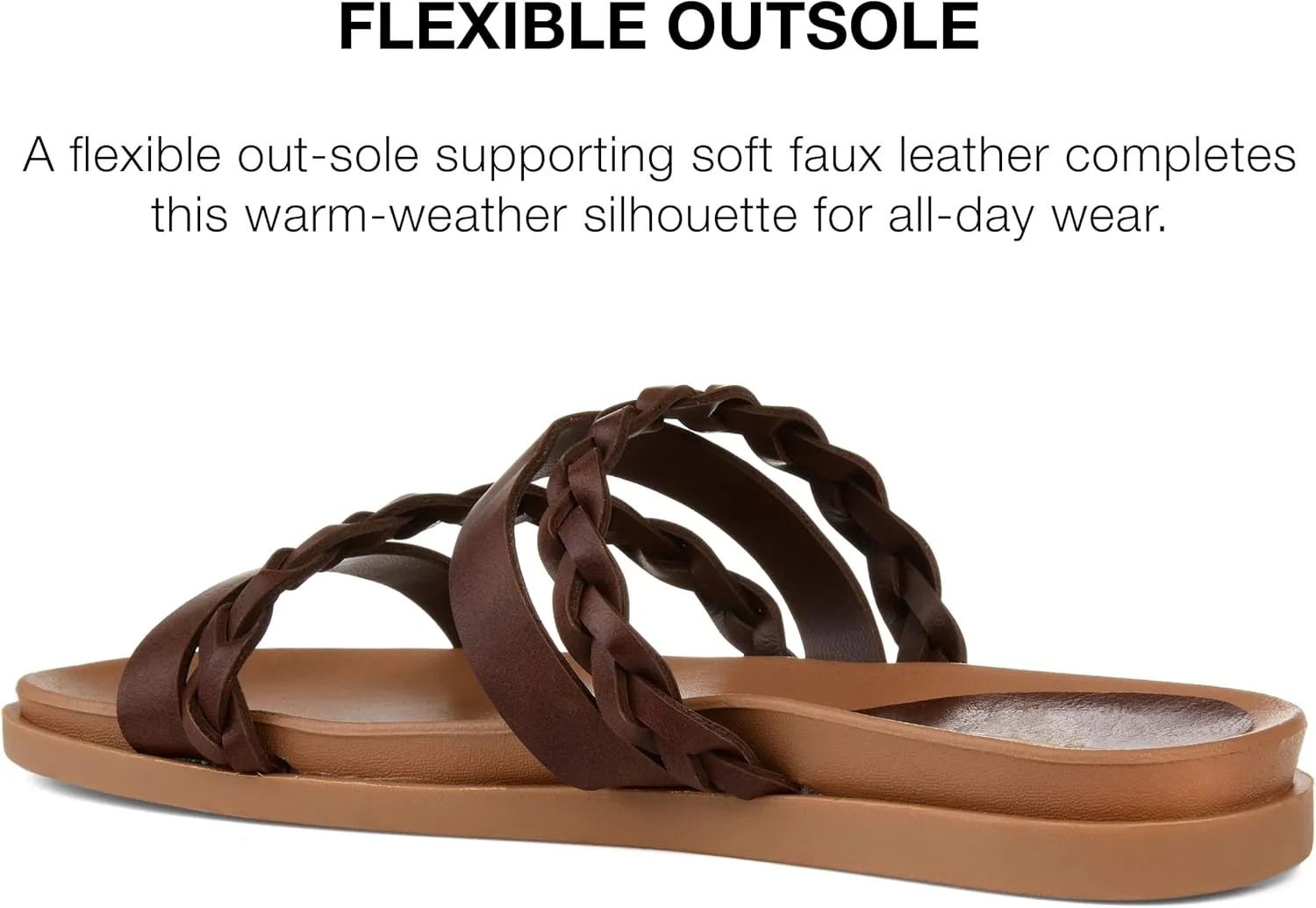Journee Women's Colette Flat Sandals