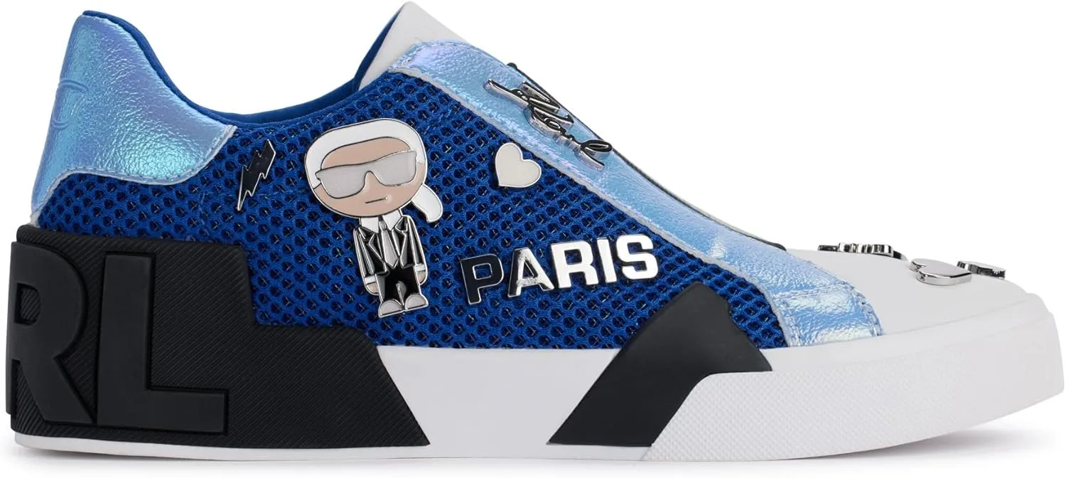 KARL LAGERFELD Women's Cushioned Insole Everyday Mavise-Slip on Sneaker