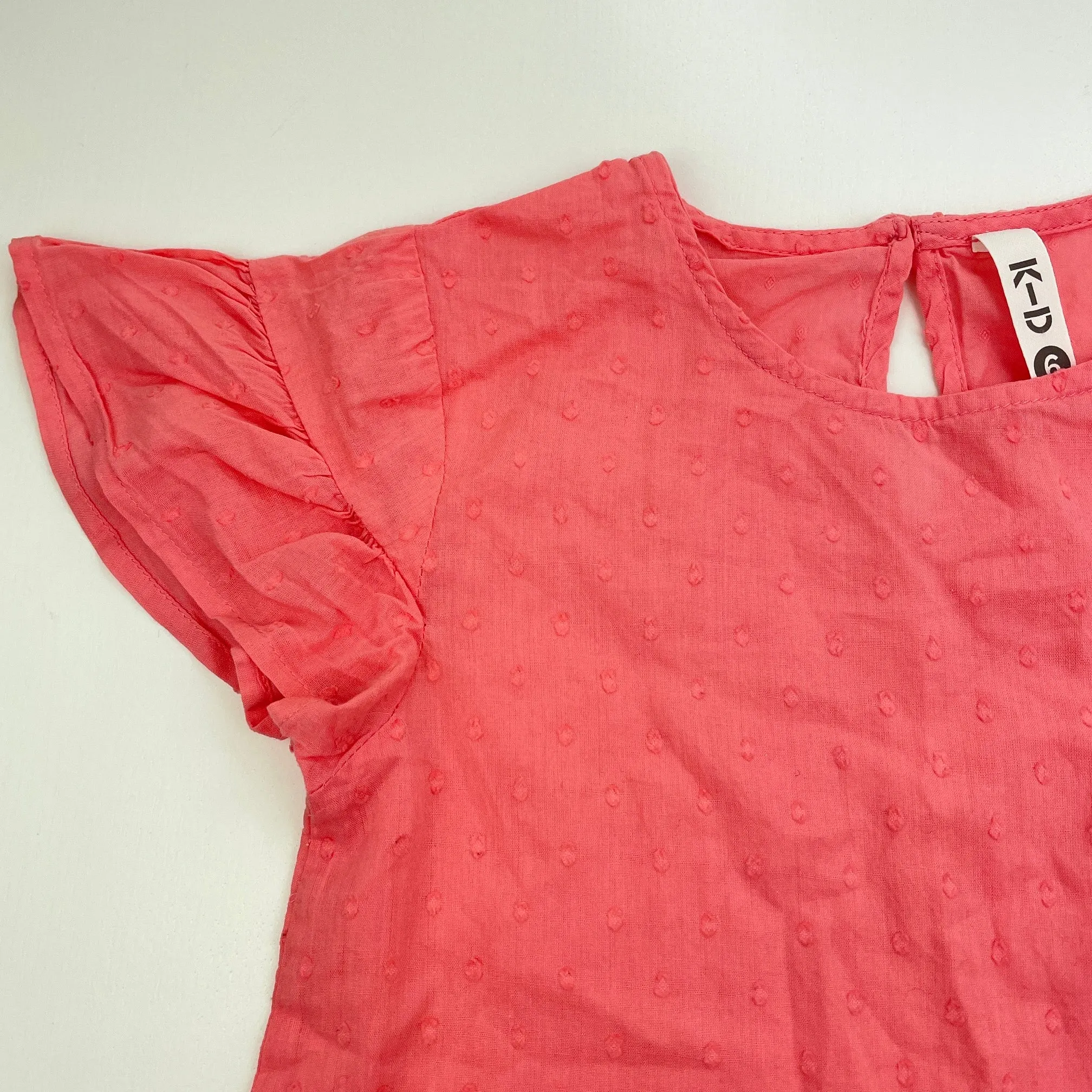 KID lightweight cotton top, size 6, Pre-loved