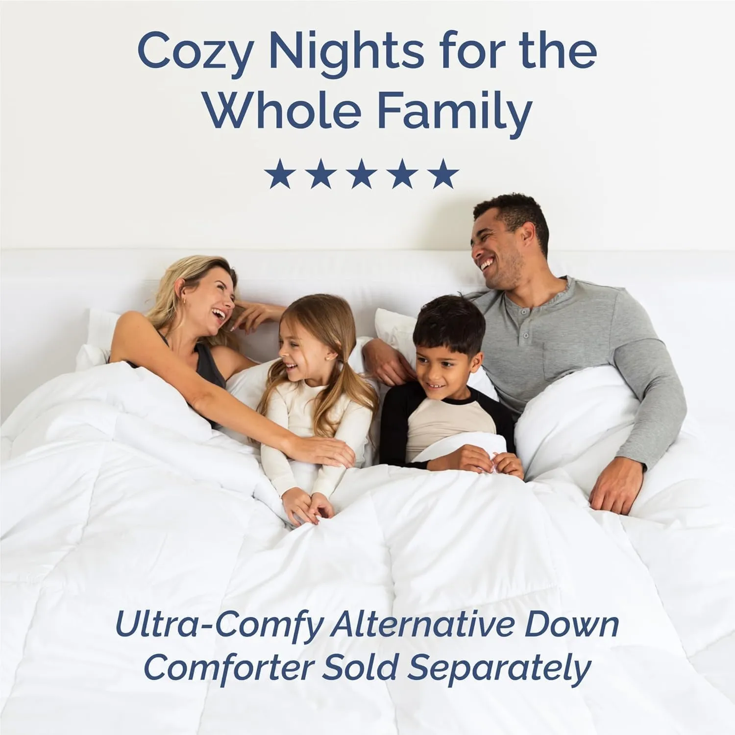 King Size 4 Piece Sheet Set - Comfy Breathable & Cooling Bed Sheets Set - Hotel Luxury Bedding for Women, Men, Kids & Teens - Deep Pockets, Easy Secure Fit, Soft and Wrinkle Free - Oeko-Tex - White