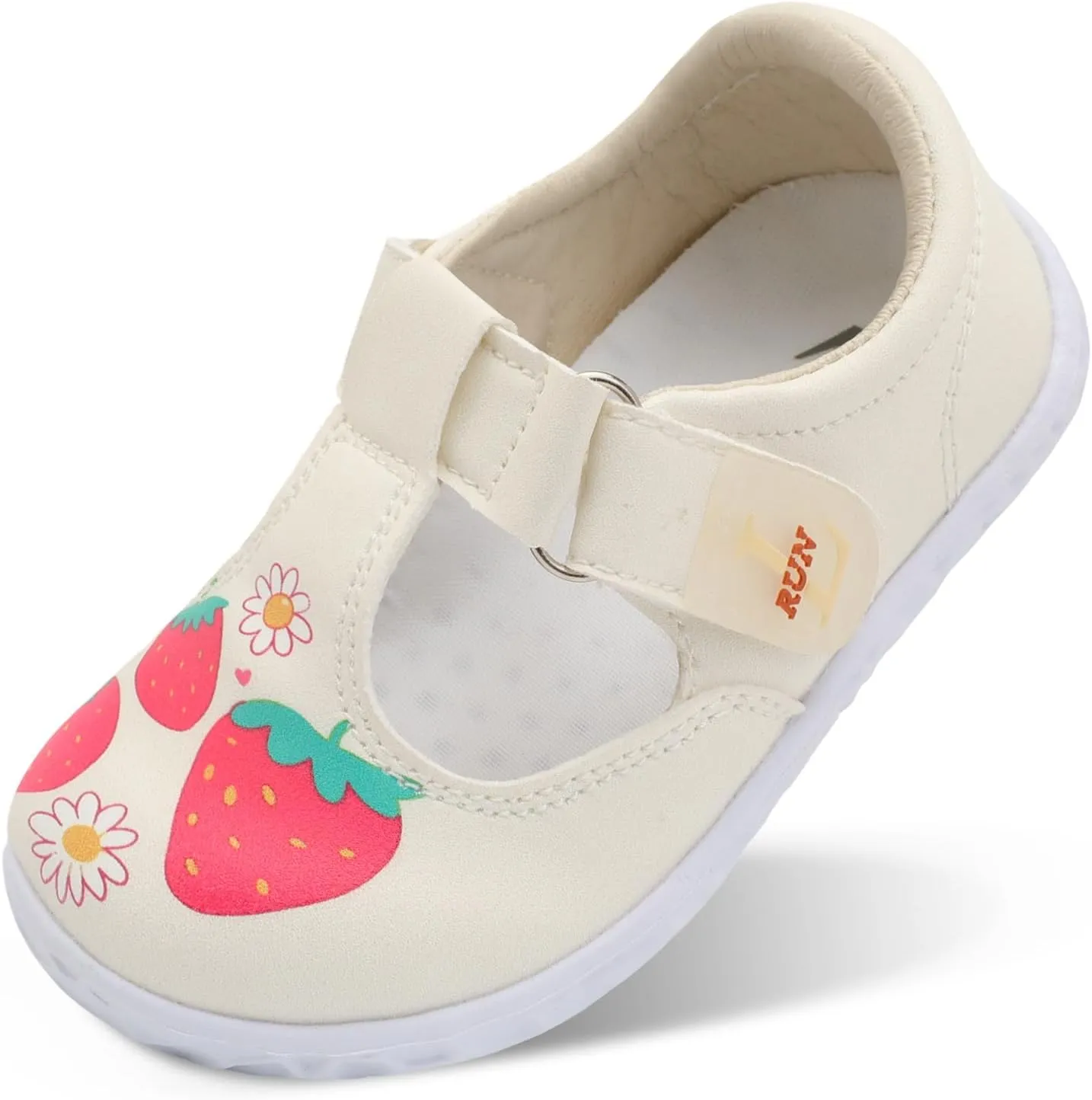 L-RUN Toddler Girls Dress Shoes Lightweight Mary Jane Shoes for Girls Anti-Slip School Shoes for Toddler Girls