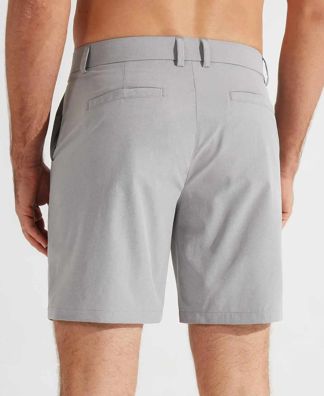 Libin Men's Golf Shorts 7" 9" Work Dress Shorts Casual Flat Front Hybrid Shorts Lightweight Quick Dry Water Resistant