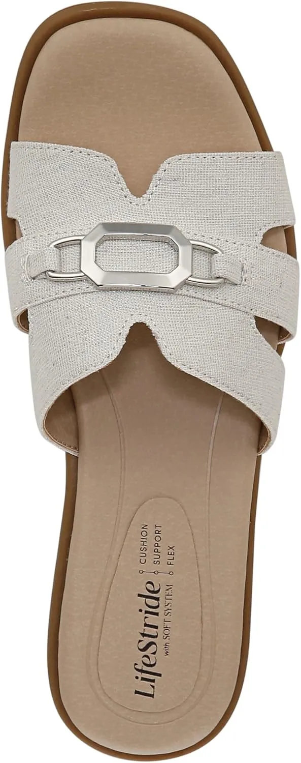 LifeStride Women's Royalty Bit Slide Sandal