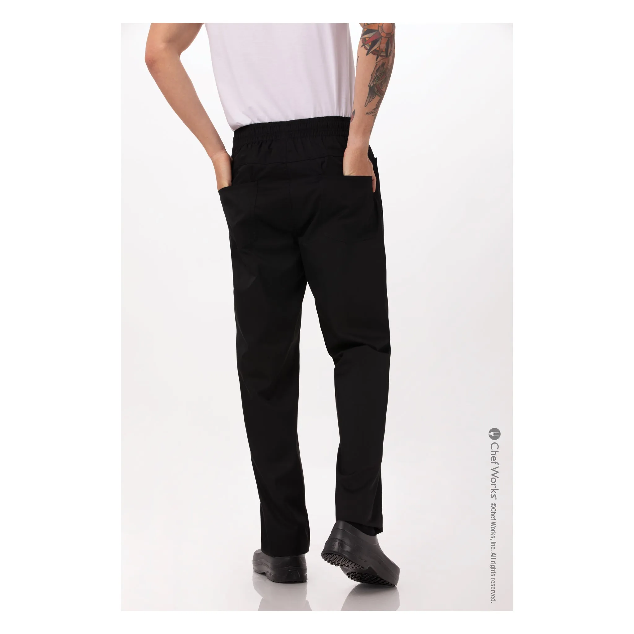LIGHTWEIGHT BAGGY CHEF PANTS