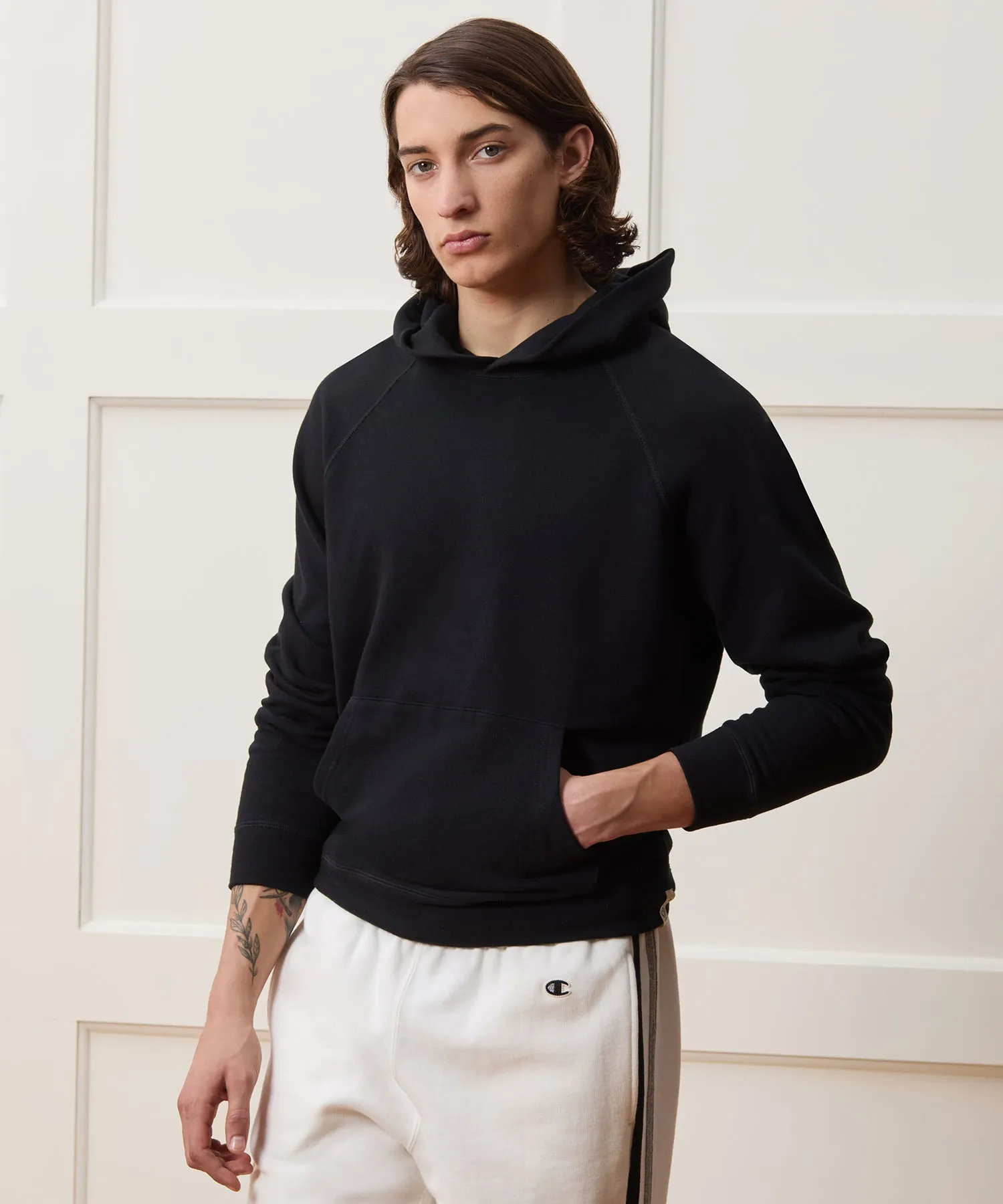 Lightweight Terry Cloth Hoodie
