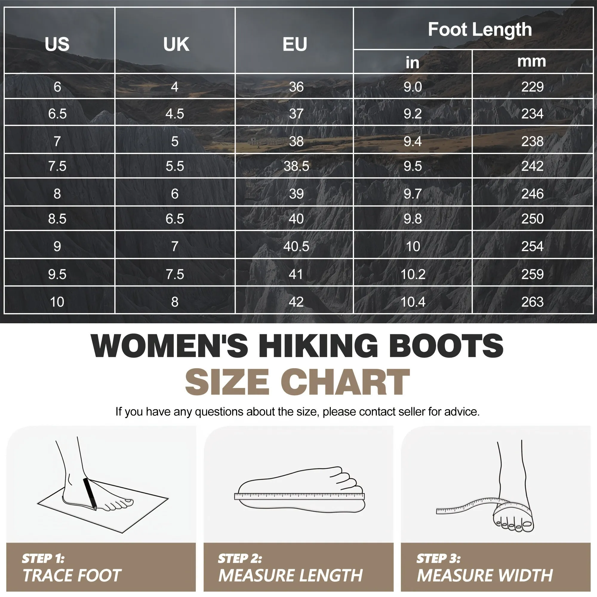 [Lightweight Waterproof Hiking Boots] Womens Hiking Boots
