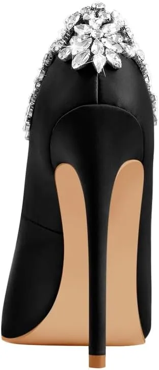 LISHAN Women's Pointed Toe High Heel Pumps