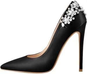 LISHAN Women's Pointed Toe High Heel Pumps