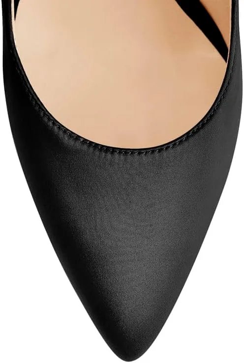 LISHAN Women's Pointed Toe High Heel Pumps