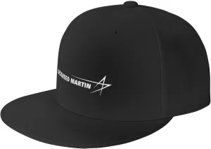 Lockheed Martin Hats for Men Flat Bill Fitted Caps Hiphop Rap Adjustable Baseball Trucker Dad Hat
