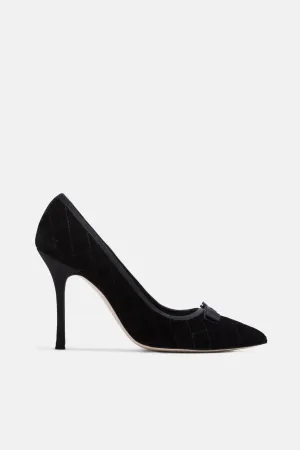 Logia Pump - Black Velvet