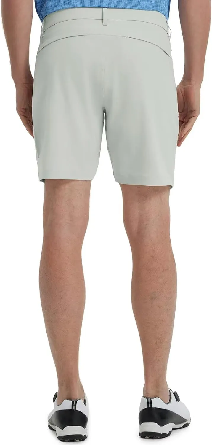 M MAELREG Mens Golf Shorts 7"/9" Lightweight Quick Dry Water-Resistant Stretch Waistband Flat Front Casual Mens Dress Shorts