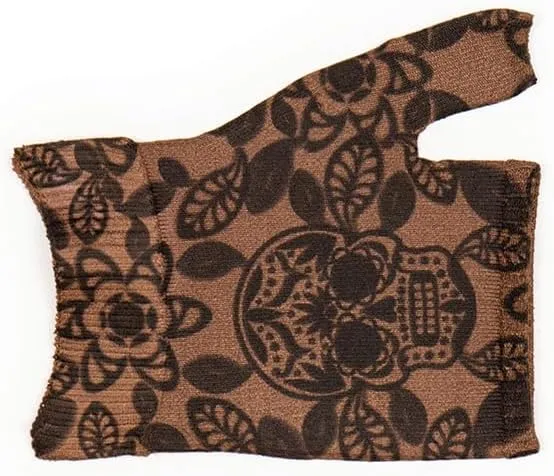 Macabre Mocha Medical Graduated Compression Gauntlet for Lymphedema