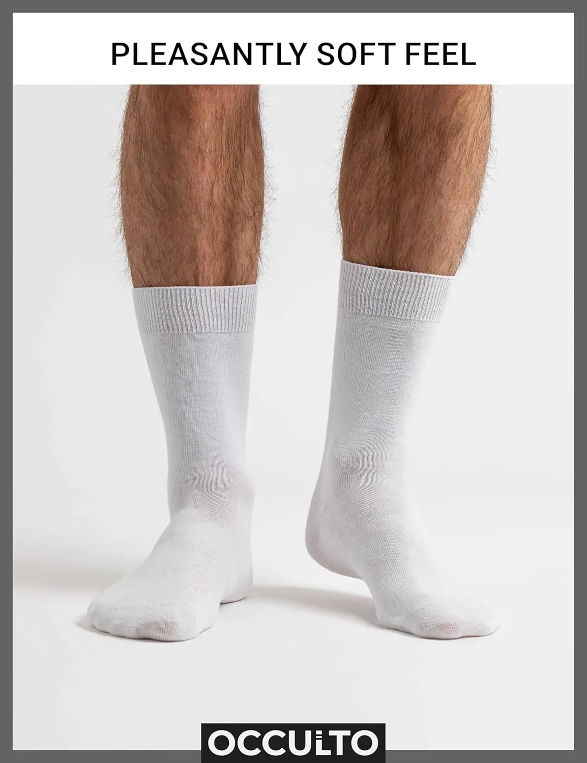 Men 100% Cotton Dress Socks Pack of 10 (model: Ingo)