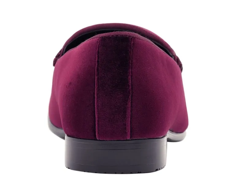 Men Dress Shoes-Esses Burgundy