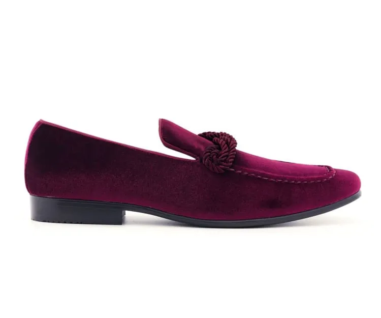 Men Dress Shoes-Esses Burgundy