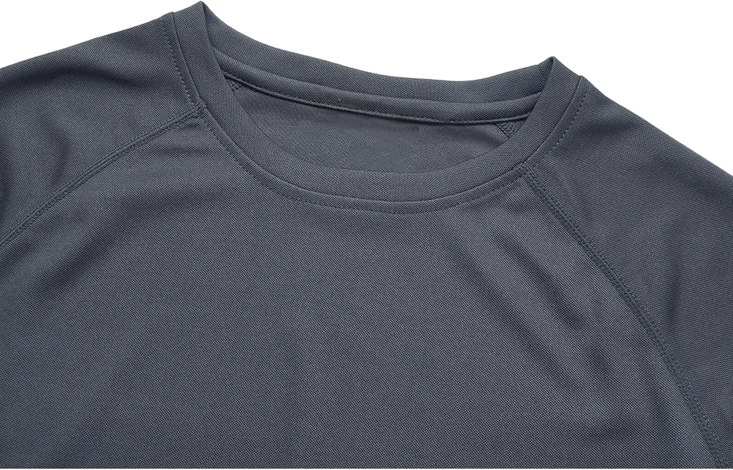 Mens Big and Tall Swim Shirt Sun Protection UPF 50  Rash Gard Quick Dry T-Shirt