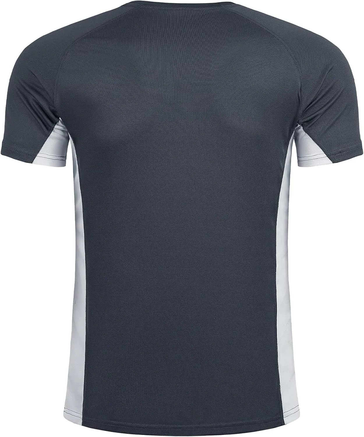 Mens Big and Tall Swim Shirt Sun Protection UPF 50  Rash Gard Quick Dry T-Shirt
