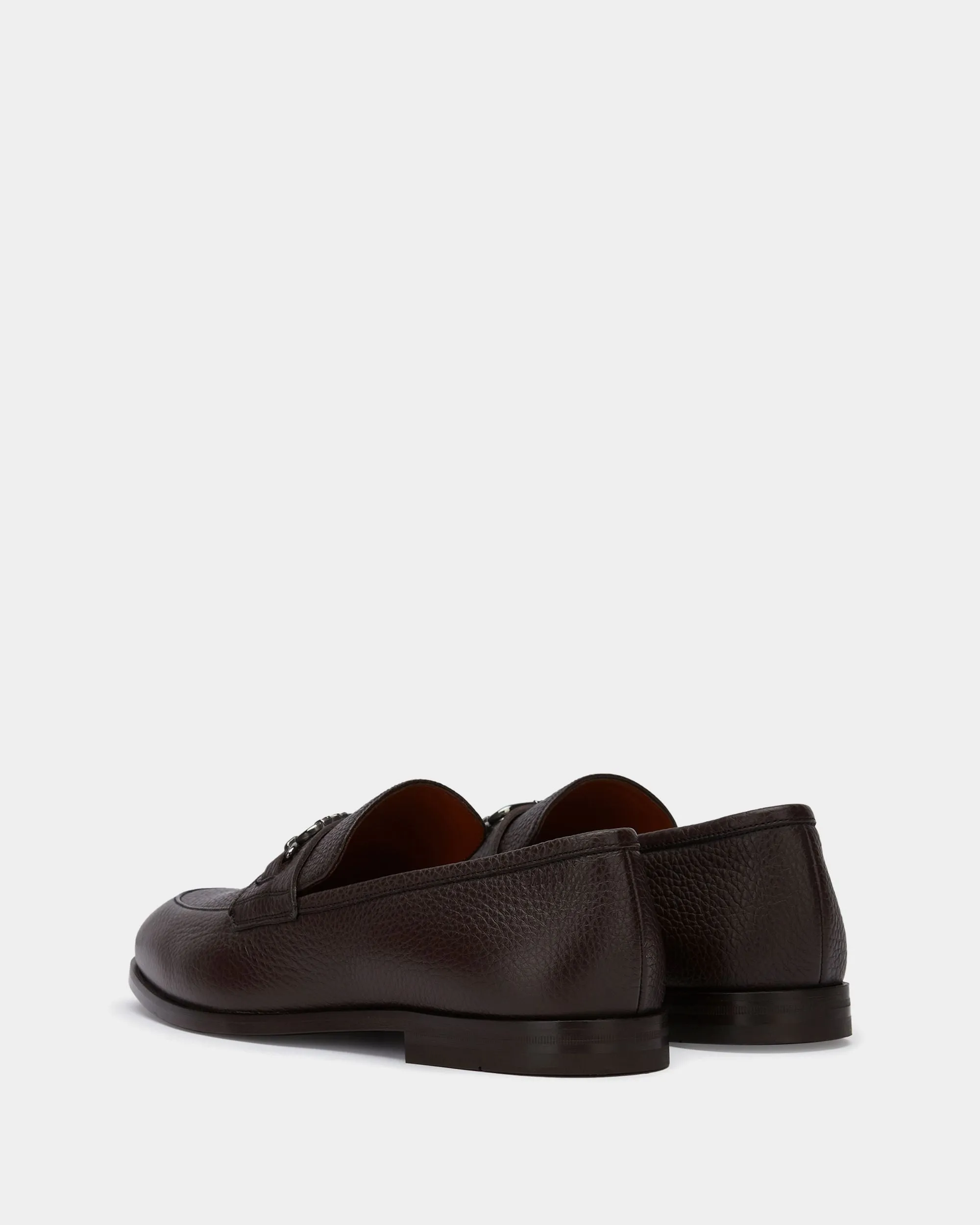Men's Brown Leather Loafers