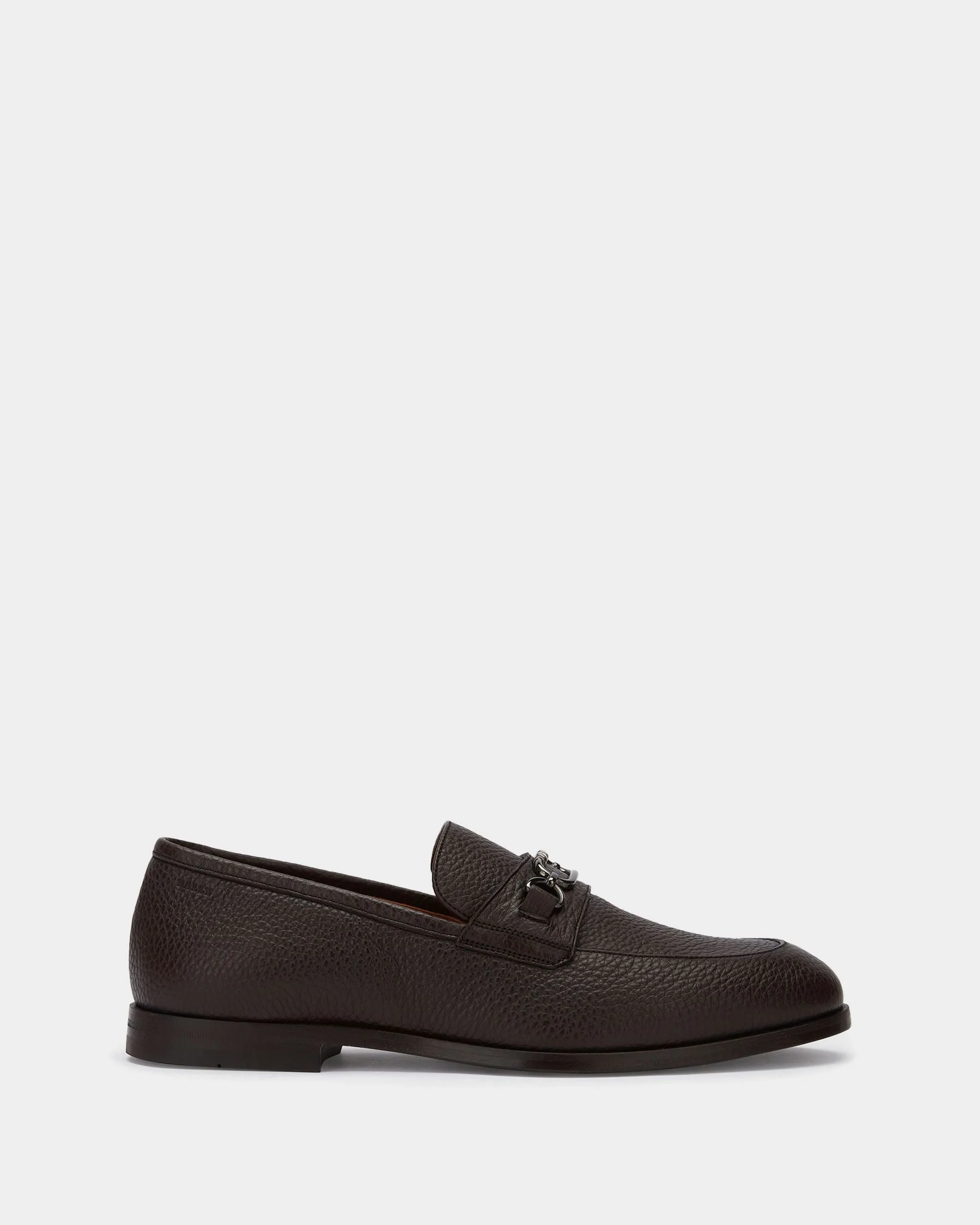 Men's Brown Leather Loafers