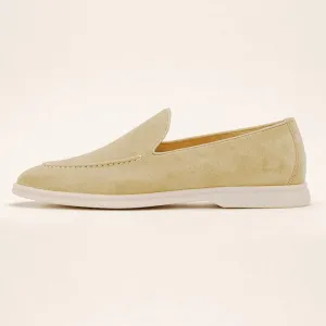 Men's flat-soled, lightweight, versatile, breathable, soft-soled loafers
