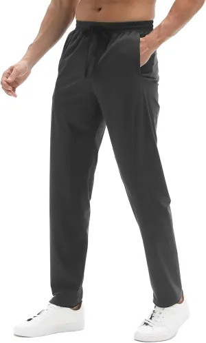 Men's Sweatpants, TriProof Stretch Track Pants Men with Zipper Pocket Drawstring Joggers for Men Lightweight Pants