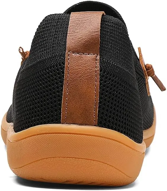 Men's Wide Toe Mesh Barefoot Shoes,Slip-ons,Minimalist, Breathable, Anti-Skid, Flat, Plus Big Sizes