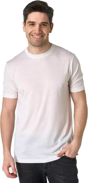 Merino.tech Merino Wool T-Shirt Mens - 100% Merino Wool Undershirt Lightweight Base Layer