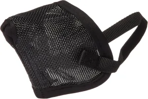 Mesh Dog Muzzle for Short Nose - Flat Faced Dogs, (Pug Muzzle) one Size Fits All