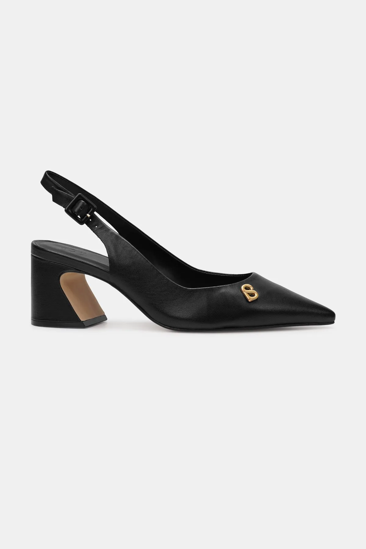 Mona Slingback Pump - Black