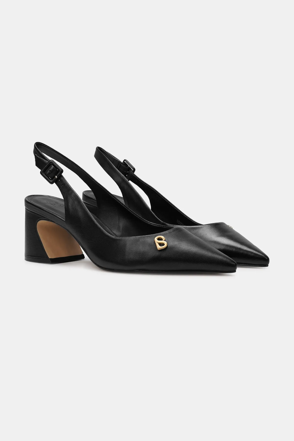 Mona Slingback Pump - Black