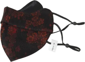 Mulberry Silk Face Mask with Eye Protection, Double Layer UV Sun Mask Breathable for Women Outdoor