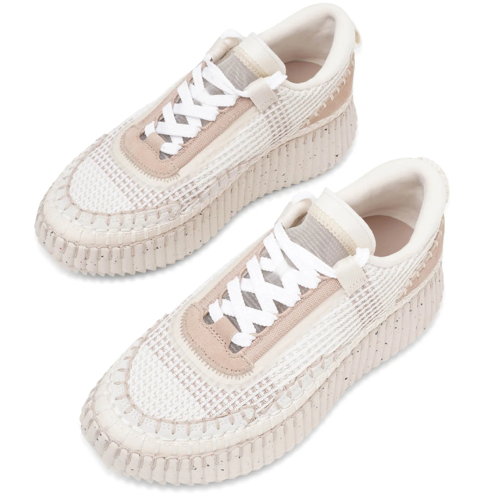 Nama beige mesh sneakers