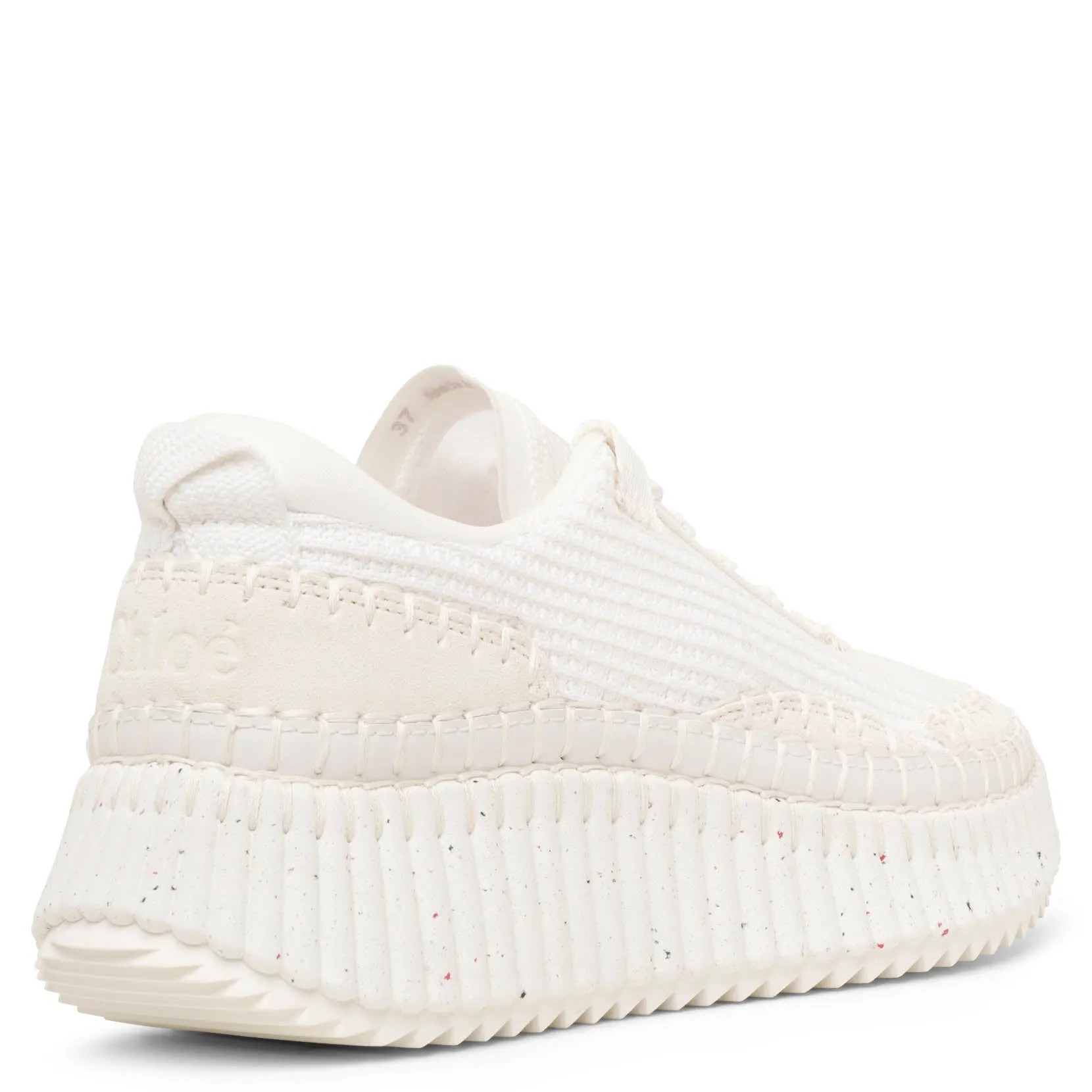 Nama white mesh sneakers