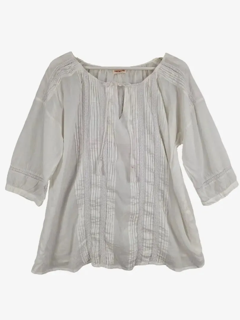 Namastai Lightweight Lacey Boho Blouse Size M