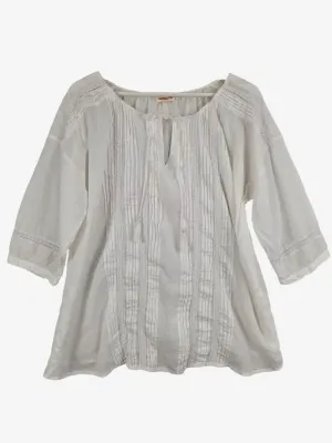 Namastai Lightweight Lacey Boho Blouse Size M