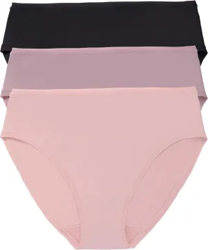 Natori Women's Bliss Bare Cotton Hipster 3-Pack