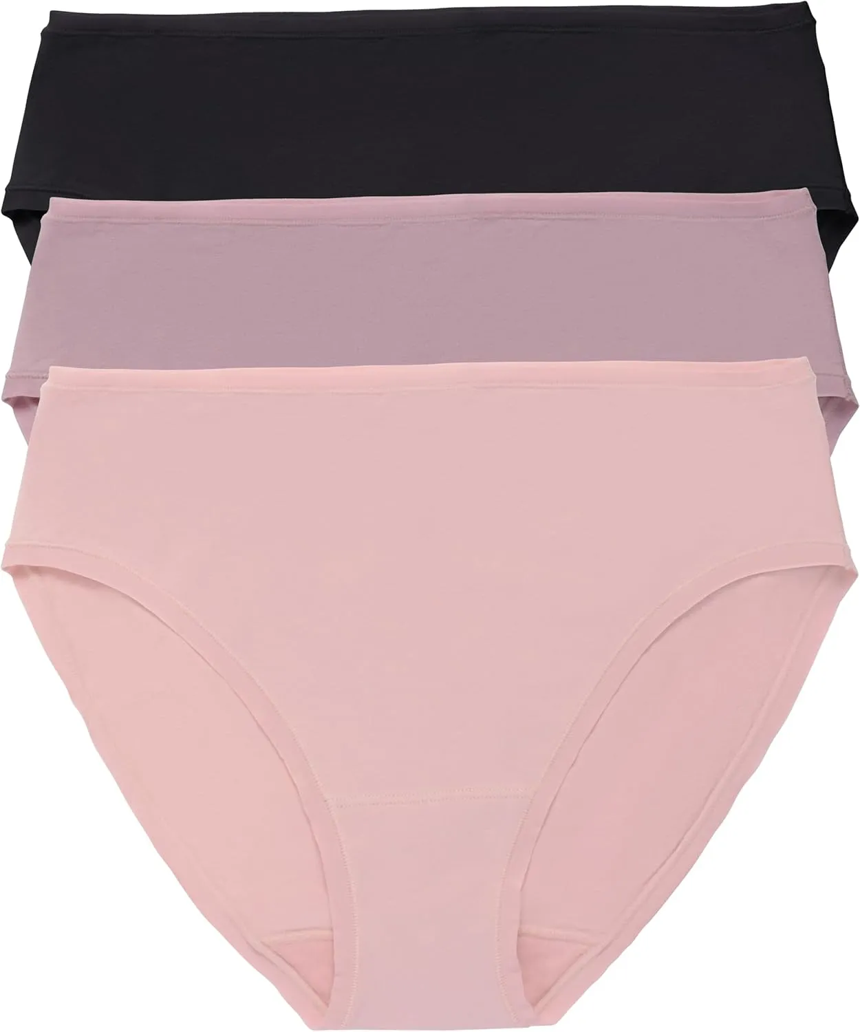 Natori Women's Bliss Bare Cotton Hipster 3-Pack