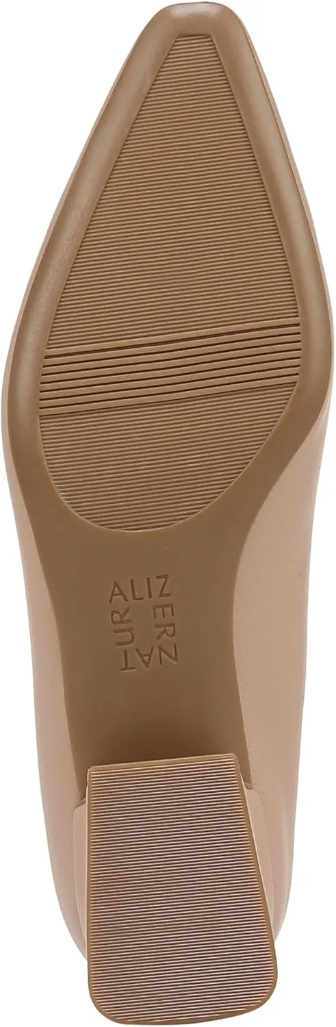 Naturalizer Womens Georgia Pointed Toe Low Block Heel Pump