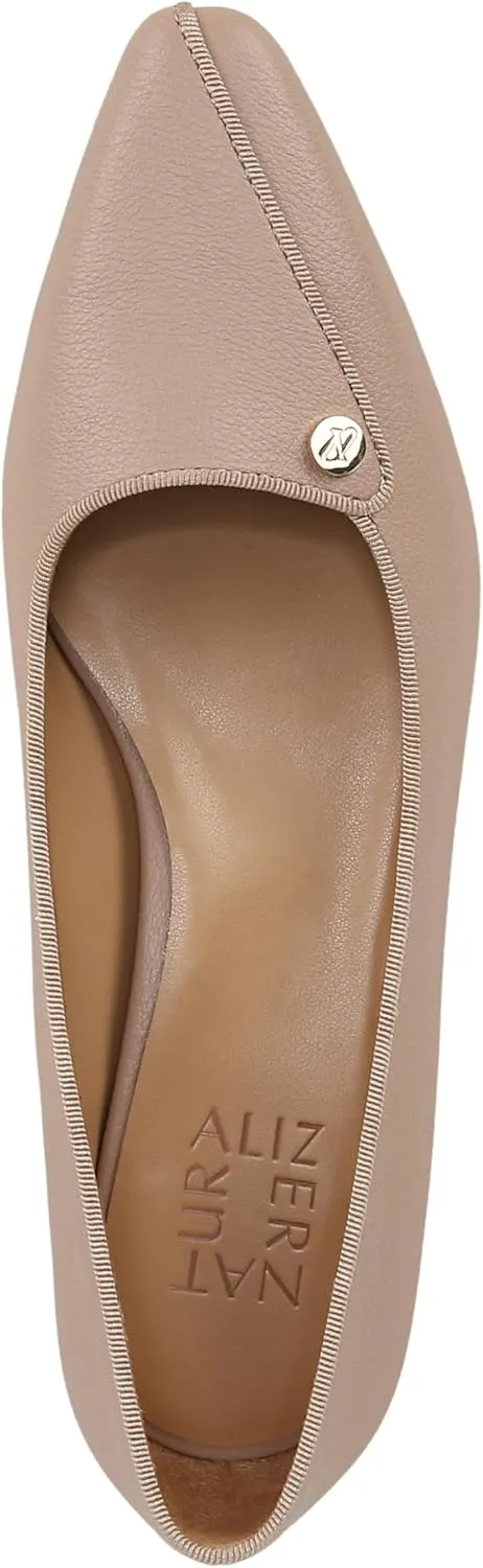 Naturalizer Womens Georgia Pointed Toe Low Block Heel Pump